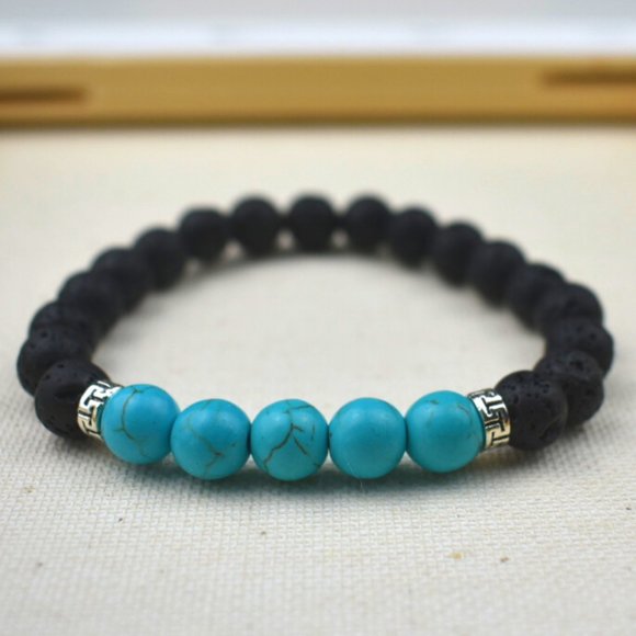 3/$15 - Essential Oil Bracelet – Turquoise - Picture 1 of 10